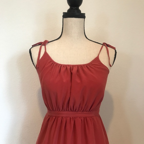 Madewell Burnt Orange With Tie Bow Straps 0 - Picture 2 of 7